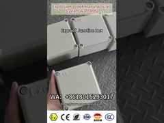 खतरनाक वातावरण के लिए ExProof Flameproof Junction Box Enclosure IP66 OEM 110-460VAC