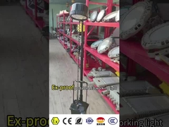 विस्फोट प्रूफ पोर्टेबल एलईडी कार्य प्रकाश व्यवस्था