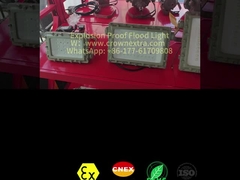 CRI Ra≥80 विस्फोट प्रूफ एलईडी फ्लड लाइट 50-300 वाट खतरनाक वातावरण के लिए