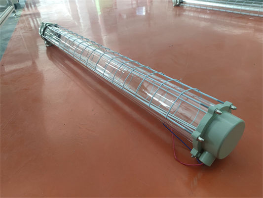 टी8 एलईडी ट्यूब 2 फीट/4 फीट (0.6 मीटर/1.2 मीटर) के लिए समुद्री विस्फोट प्रूफ फ्लोरोसेंट लाइट, ज्वाला-प्रूफ फिक्स्चर