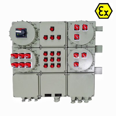 विस्फोट-संरक्षित नियंत्रण स्टेशन ATEX IP66 समुद्री ग्रेड एल्यूमीनियम खतरनाक क्षेत्र 225A के लिए अनुकूलित