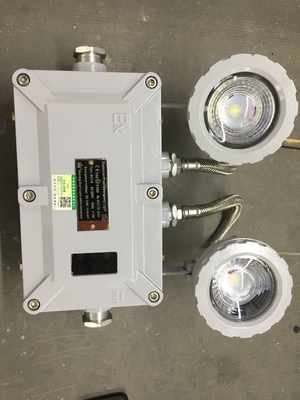 2*3W CCT 4500-6500K एलईडी अग्निरोधी आपातकालीन प्रकाश Ex Db Eb IIC T6 Gb/Ex Tb IIIC T80\u2103 Db के साथ