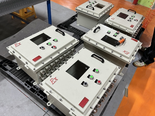 ATEX / IECEx प्रमाणित विस्फोट प्रूफ वितरण पैनल -- 220V / 380V पंप स्टार्टर, IP65 रेटेड