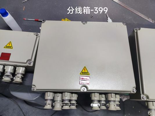 कार्बन विस्फोट प्रूफ गोल जंक्शन बॉक्स 4" 1" ️ IIB IIC वर्ग WF2 खतरनाक तेल और गैस क्षेत्रों के लिए