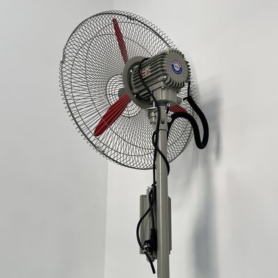 Wall-Mounted/Floor-Standing 370-750W Aluminum Explosion-proof Rotating Fans