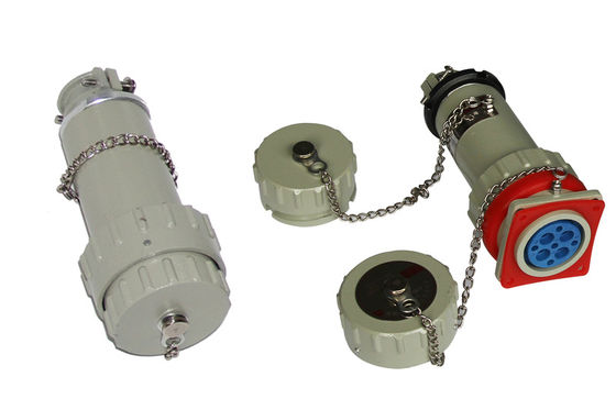 220/380VAC विस्फोट-प्रूफ प्रदर्शन के लिए चरण ब्लास्ट-प्रूफ प्लग और सॉकेट