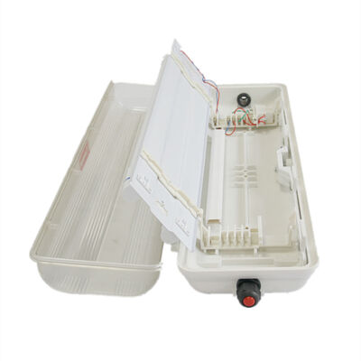 2 18w 2 36w Whole Plastic GRP Explosion Resistant Fluorescent Light Fixture Engineered for Hazardous Area and Industrial