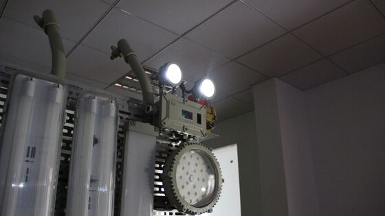 एल्यूमीनियम मिश्र धातु टेम्पर्ड ग्लास रिचार्जेबल 220v IP66 LED आपातकालीन निकास चिह्न आपातकालीन लाइटें अवधि 3 घंटे