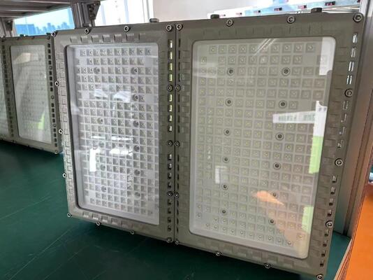 ATEX Explosion proof LED Floodlight 1000W with four modules together for Oil&Ga&Fertilizer Project use