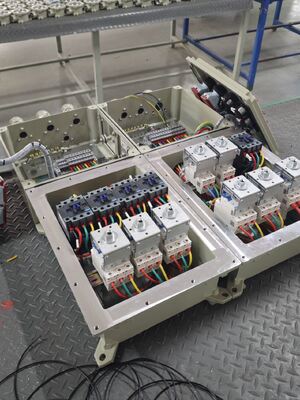 एलडीबी एल्यूमीनियम मिश्र धातु स्टार्टर पंप विस्फोट प्रूफ पावर डिस्ट्रीब्यूशन पैनल विस्फोट प्रूफ पैनल