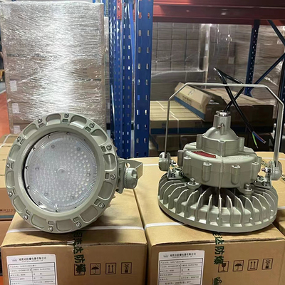 ATEX एलईडी विस्फोट प्रूफ लाइट 100W 150W 140lm/w गोदाम विस्फोट प्रूफ हाई बे लाइट