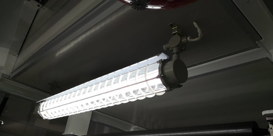Ex de IIC T6 Gb विस्फोट प्रूफ फ्लोरोसेंट लाइट – 2ft/4ft IP65 LED T8 ट्यूब फिक्स्चर