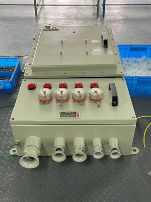 IP54/IP65/IP66 सुरक्षा स्तर बाहरी खतरनाक क्षेत्रों के लिए अग्निरोधी नियंत्रण पैनल