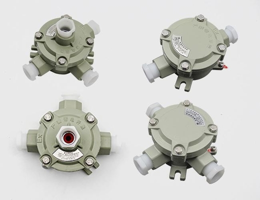 ATEX IP66 लौ प्रतिरोधी विस्फोट प्रतिरोधी प्रकाश स्विच विरोधी संक्षारण 380VAC 220VAC