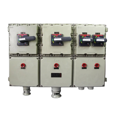 खतरनाक स्थानों के लिए IP54/IP65/IP66 सुरक्षा के साथ विस्फोट प्रतिरोधी लौ प्रतिरोधी नियंत्रण पैनल