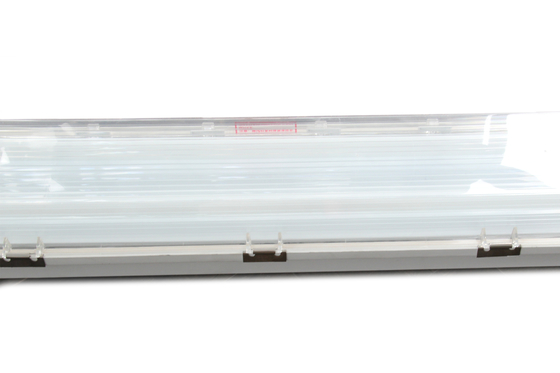 ATEX 1200mm लंबाई 2*18w डबल ट्यूब विस्फोट प्रूफ एलईडी रैखिक प्रकाश