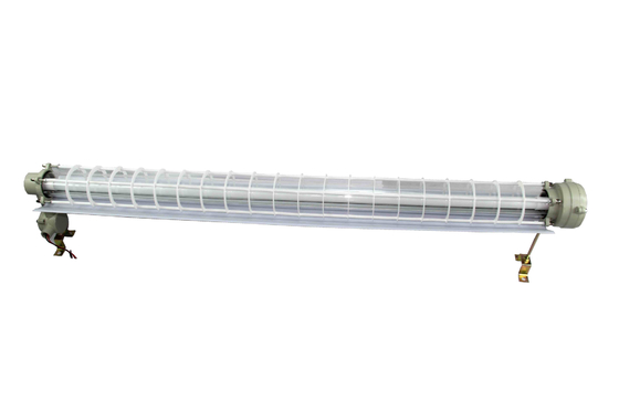 110lm/w विस्फोट प्रूफ फ्लोरोसेंट लाइट Exde IIC T6 Gb/Ex TD A21 IP66 T80C