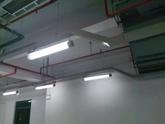 1200 मिमी गोदाम विस्फोट प्रूफ रैखिक प्रकाश 18-36W 100LM/W led Explosion Proof Tube Lamp छत स्थापित