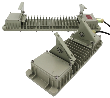 40w विस्फोट प्रूफ फ्लोरोसेंट लाइट 100-277VAC IP66 सुरक्षा स्तर