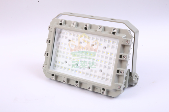 ATEX IECE तेल और गैस कंपनी खनन विस्फोट प्रूफ एलईडी बाढ़ प्रकाश 150W 140lm/w
