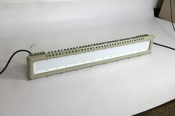 80W 100lm/W विस्फोट प्रूफ रैखिक प्रकाश 100-277VAC 50-60Hz 24/36VDC Ra≥80