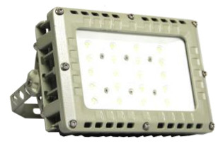 200W 130lm/W विस्फोट प्रूफ एलईडी बाढ़ प्रकाश 50-60Hz 24/36VDC Ra≥80 3000/4000/5000/5700k