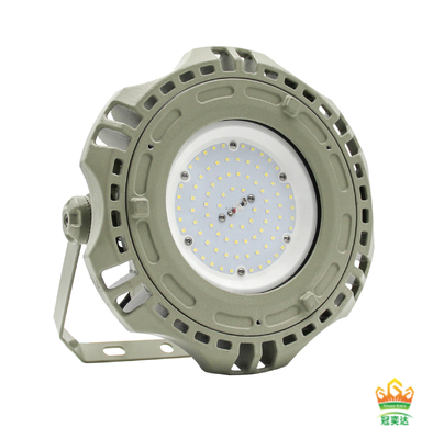 IP66 150 वाट विस्फोट प्रूफ हाई बे लाइट्स 135lm/w दक्षता के साथ औद्योगिक और पेट्रोकेमिकल क्षेत्रों के लिए