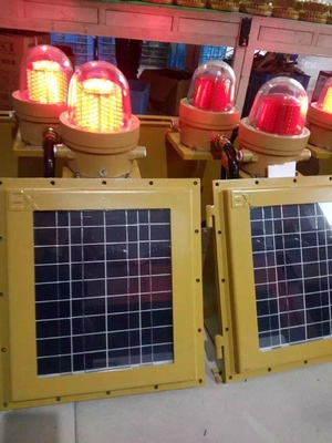 विस्फोट प्रतिरोधी चेतावनी दीपक ATEX EAC CNEX छत पर घुड़सवार IP66 WF2 रेटेड