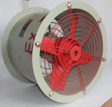 रासायनिक वातावरण के लिए IP54/WF2 सुरक्षा स्तर के साथ विस्फोट प्रूफ निकास अक्षीय पंखे