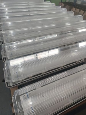 Industrial Explosion Proof Fluorescent Fixture | ATEX/IECEx Approved | Anti-Corrosive, High CRI, IP66 for Hazardous Zones