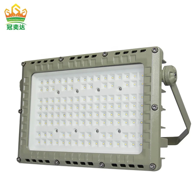 ATEX IECEx RoHS CNEX 150W विस्फोट प्रूफ एलईडी लाइट फॉर इंडस्ट्रियल लाइटिंग 5 साल की वारंटी
