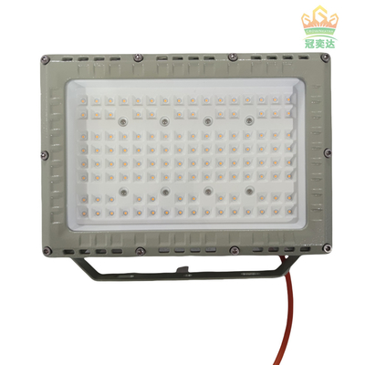 MEANWELL ड्राइव IP66 आउटडोर एलईडी फ्लडलाइट कस्टम रंग 100-277V बाजार 100W