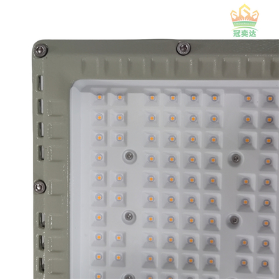 MEANWELL ड्राइव IP66 आउटडोर एलईडी फ्लडलाइट कस्टम रंग 100-277V बाजार 100W