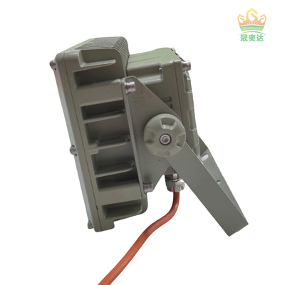 IP66 WF2 सुरक्षा विस्फोट प्रूफ एलईडी बाढ़ प्रकाश गैस स्टेशन कार्यशाला के लिए लटकती स्थापना के लिए
