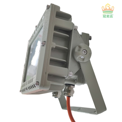 ATEX IECEx RoHS ISO9001 50W विस्फोट प्रूफ एलईडी बाढ़ प्रकाश खतरनाक कचरा सुविधाओं के लिए