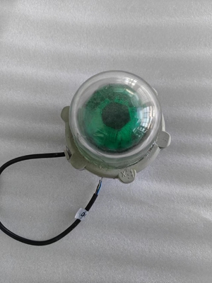 विस्फोट प्रतिरोधी आपातकालीन छत चेतावनी अलार्म लाइट 120-180db IP66 खतरनाक क्षेत्रों के लिए