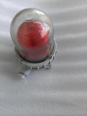 विस्फोट प्रतिरोधी आपातकालीन छत चेतावनी अलार्म लाइट 120-180db IP66 खतरनाक क्षेत्रों के लिए