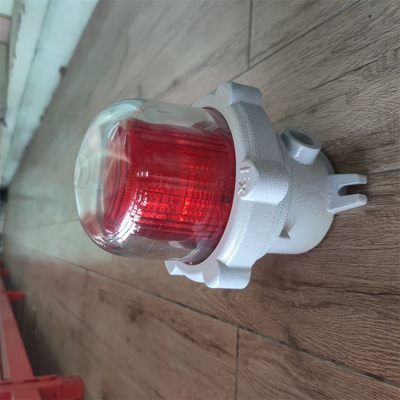 एलईडी विस्फोट-प्रूफ चेतावनी प्रकाश 120dB | 3W/5W/10W एविएशन केज बीकन खतरनाक क्षेत्रों के लिए
