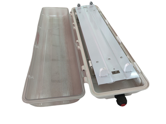 2x36 विस्फोट-प्रूफ ट्यूब लाइट – IP65, ABS हाउसिंग, 115Lm/W, खतरनाक क्षेत्र प्रकाश