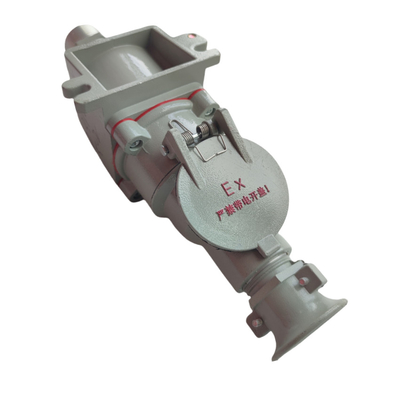 380V-5P विस्फोट प्रूफ स्विच सॉकेट आउटलेट ∙ IP66 वाटरप्रूफ इंडस्ट्रियल प्लग, खतरनाक क्षेत्रों के लिए कनेक्टर