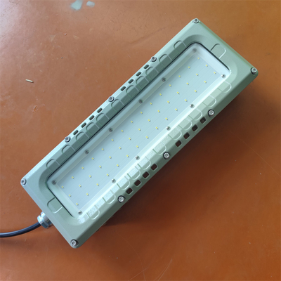 एक्स-प्रूफ एलईडी रैखिक प्रकाश ATEX IEC RoHS IP66 WF2 समुद्री ग्रेड एल्यूमीनियम 100lm/w 295v 80watt क्षेत्र के लिए 1,2,21,22
