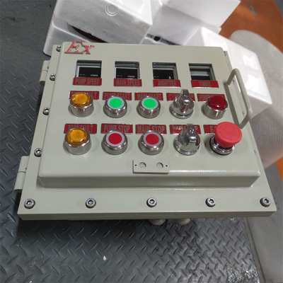 ATEX RoHS प्रमाणित ज्वालारोधक जंक्शन बॉक्स व्यापक OEM उपलब्ध AC220/380V