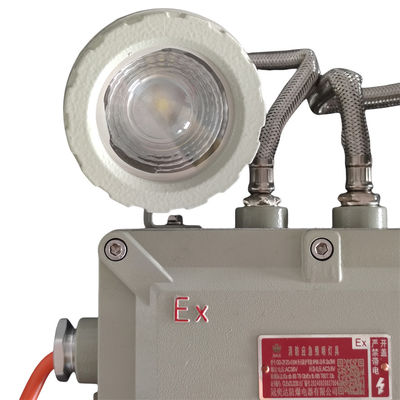 विमानन ईंधन भंडारण क्षेत्रों के लिए विस्फोट प्रतिरोधी अग्नि प्रतिरोधी एल्यूमीनियम मिश्र धातु अग्नि प्रतिरोधी आपातकालीन प्रकाश