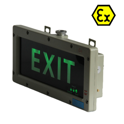 ATEX सुरक्षा एलईडी विस्फोट-प्रूफ निकास प्रकाश RoHS खतरनाक क्षेत्र के लिए अनुमोदित1 Div1 OEM उपलब्ध