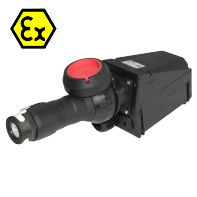 पूर्ण प्लास्टिक GRP विस्फोट प्रूफ डेटा आउटलेट ATEX स्वीकृत WF2 220VAC 380VAC
