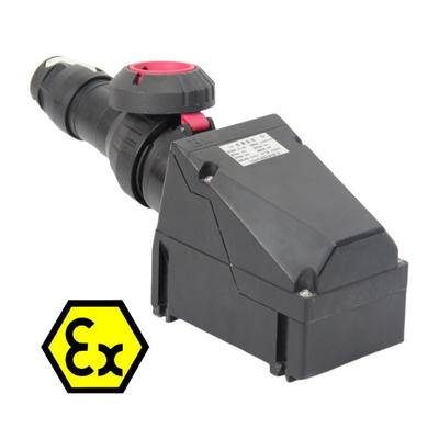 पूर्ण प्लास्टिक GRP विस्फोट प्रूफ डेटा आउटलेट ATEX स्वीकृत WF2 220VAC 380VAC