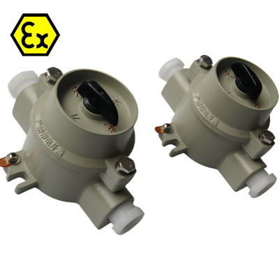 380/220VAC 10-60A विस्फोट प्रूफ स्विच वाटरप्रूफ