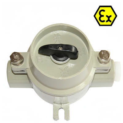 220V/380V उच्च गुणवत्ता वाला विस्फोट-प्रूफ लाइटिंग स्विच IP66 वॉटरप्रूफ होलसेल