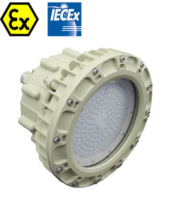 विस्फोट प्रूफ एलईडी हाई बे लाइट 100-240W ATEX IECEx प्रमाणित IP66
