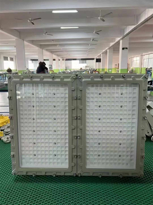 300-500 वाट विस्फोट प्रूफ बाढ़ प्रकाश जलरोधक विरोधी संक्षारण 140lm/W 220v 380v